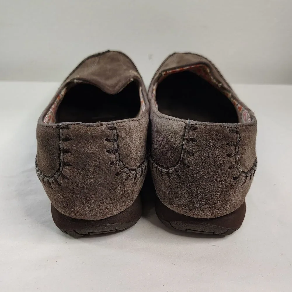 SKECHERS Relaxed Fit Memory Foam 8.5 Women's Slip-On Moccasins Shoes - Picture 7 of 8